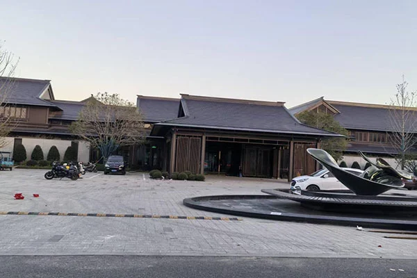 Проект за плувен басейн на хотел Blueway: Runquan Kaiyuan Mingting (клон на чайния град Longwu)