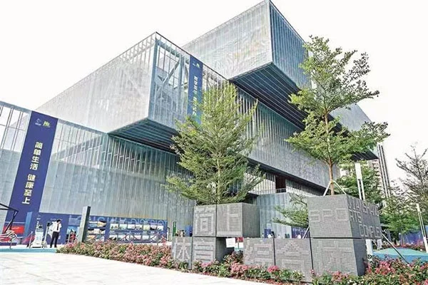 Проект за плувен басейн на спортен и културен център Blueway: Спортен комплекс Jianshang на област Шенжен Longhua